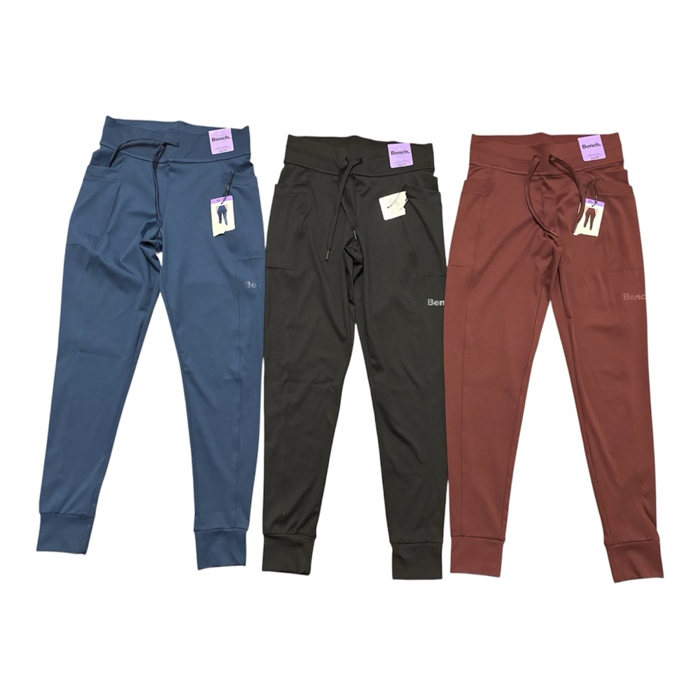 Brand New Bench Women’s Jogger Pants - Blue, Black, and Burgundy NWT Size XS